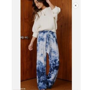 Anthropologie Cloth & Stone Venice Wide LegPants